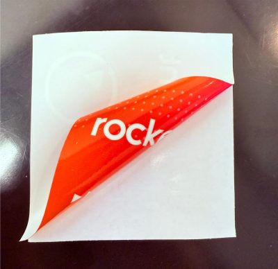 front adhesive stickers